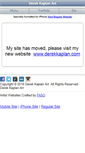 Mobile Screenshot of derekkaplanart.com